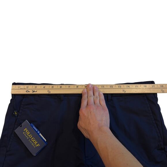 Polo Golf Ralph Lauren Pants Mens Size 33x30 Blue Tailored Fit Chino Stretch - Picture 7 of 10